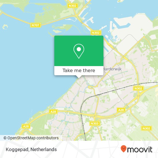 Koggepad map