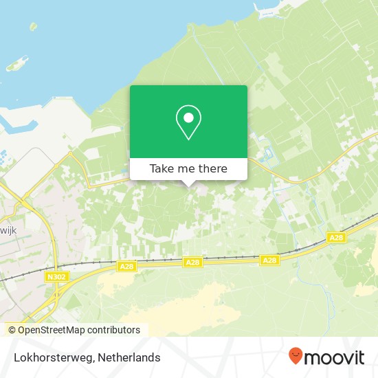 Lokhorsterweg map