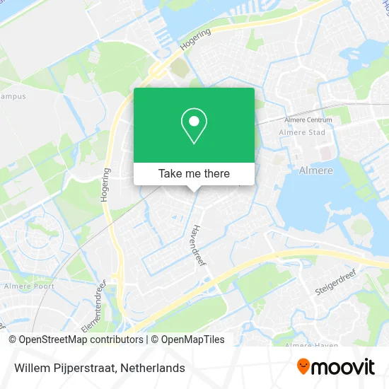 Willem Pijperstraat map