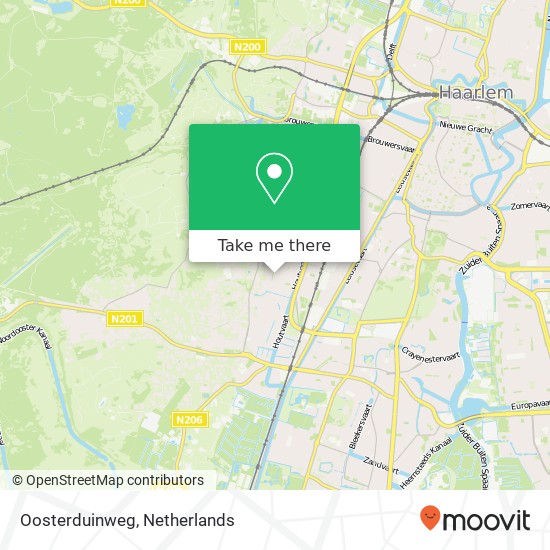 Oosterduinweg map