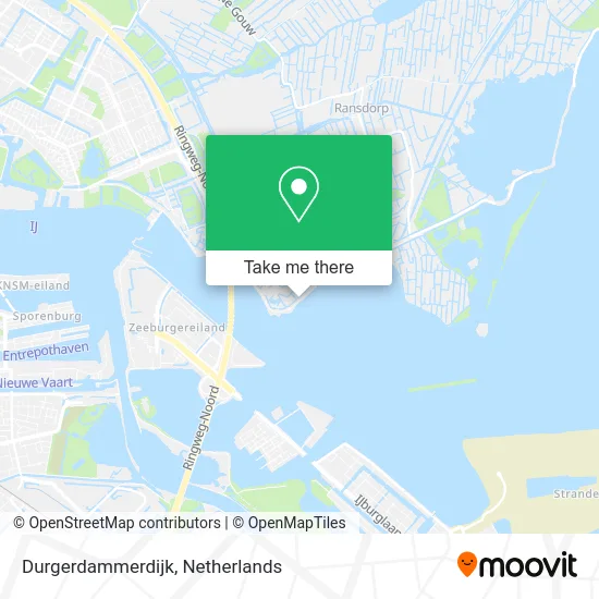 Durgerdammerdijk map