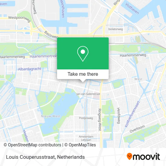 Louis Couperusstraat map