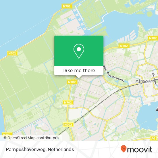 Pampushavenweg map