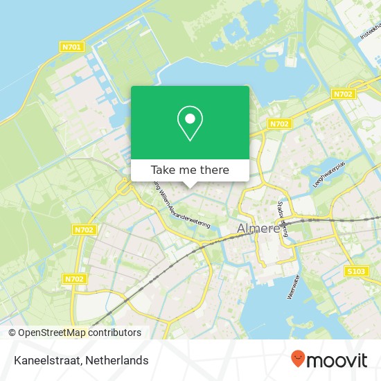 Kaneelstraat map