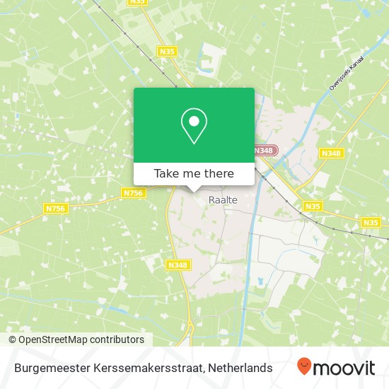 Burgemeester Kerssemakersstraat map
