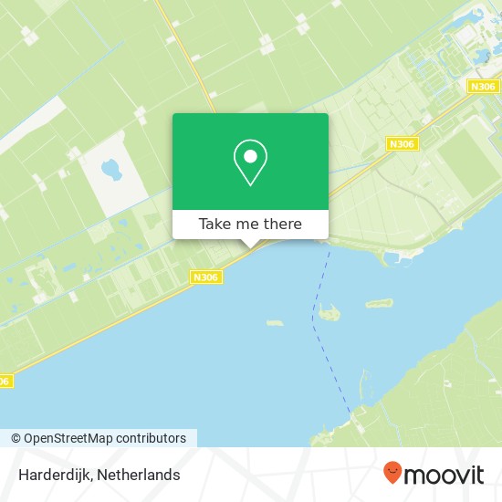 Harderdijk map