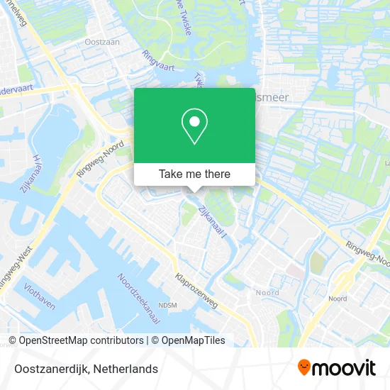 Oostzanerdijk map