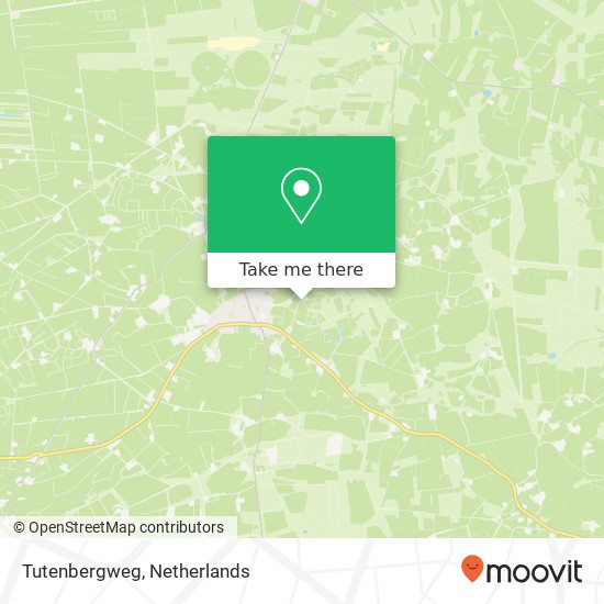 Tutenbergweg map