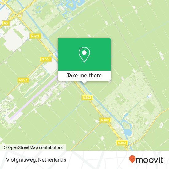 Vlotgrasweg map