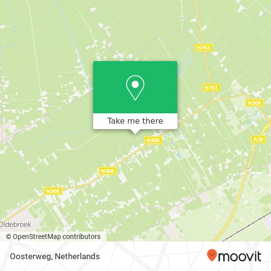 Oosterweg map