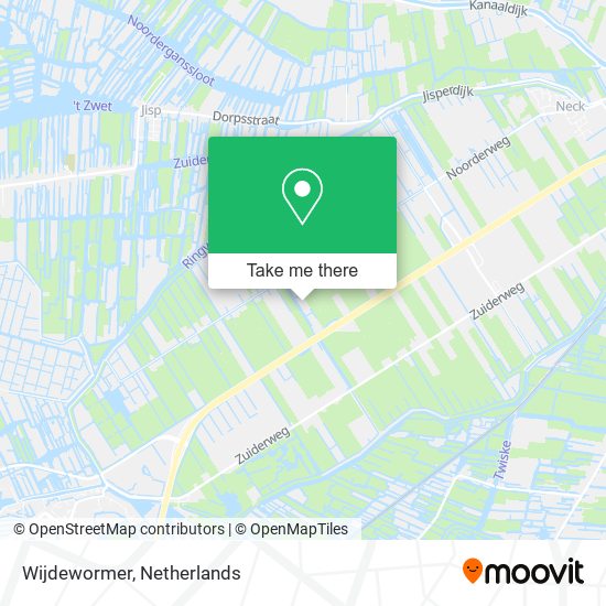 Wijdewormer map