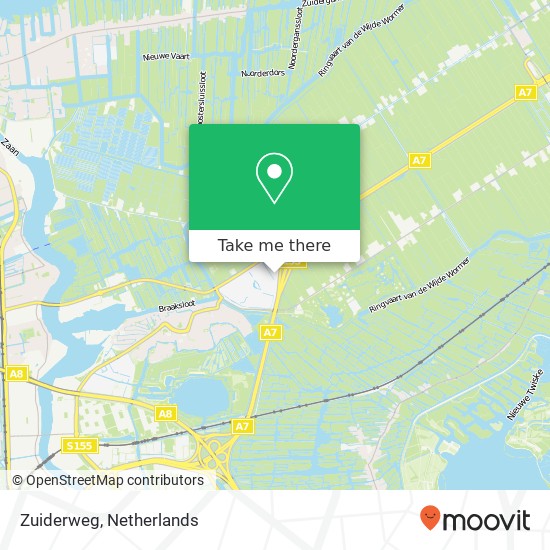 Zuiderweg map