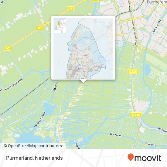 Purmerland map