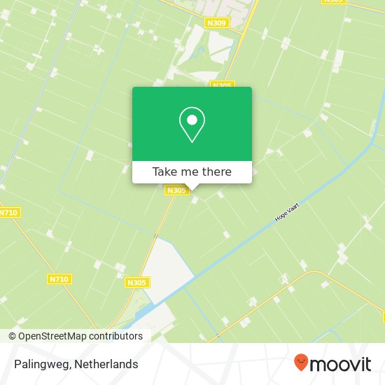 Palingweg map