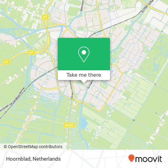 Hoornblad map
