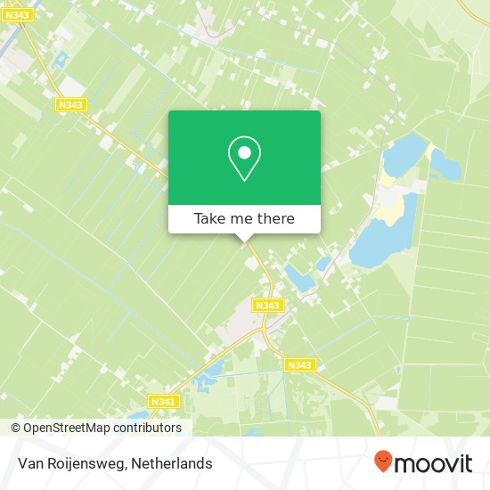 Van Roijensweg map