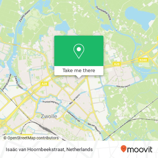 Isaäc van Hoornbeekstraat map