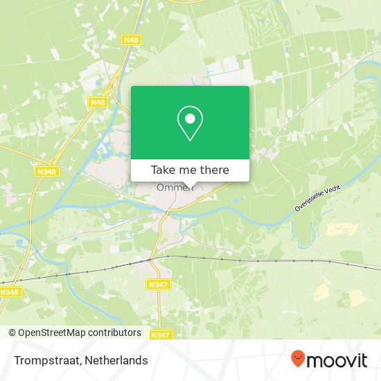 Trompstraat map