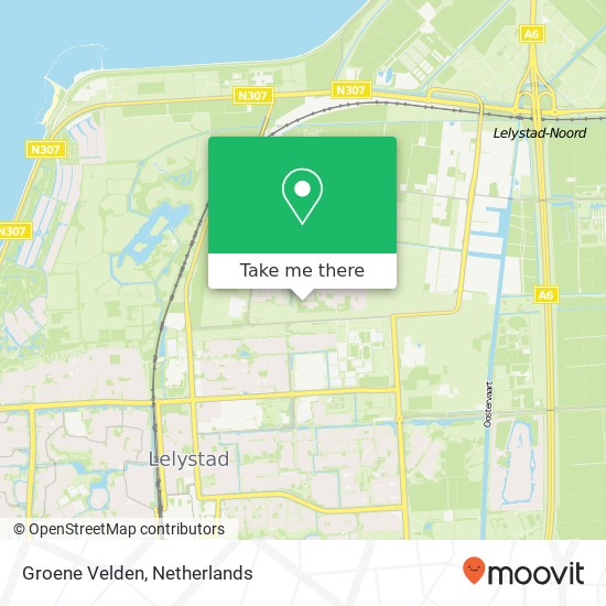 Groene Velden map