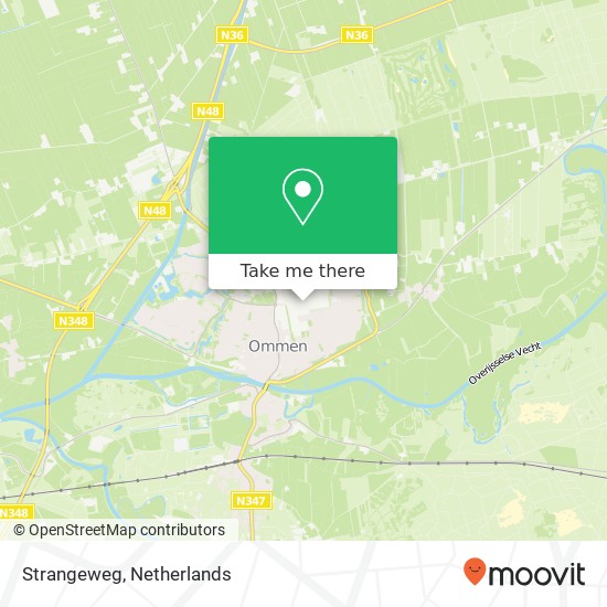 Strangeweg map