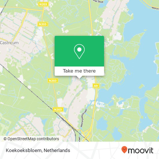 Koekoeksbloem map