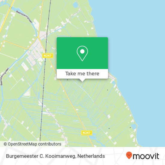 Burgemeester C. Kooimanweg map