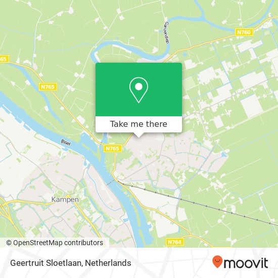 Geertruit Sloetlaan map