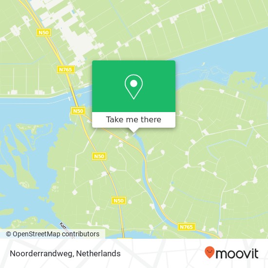 Noorderrandweg map