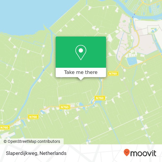 Slaperdijkweg map