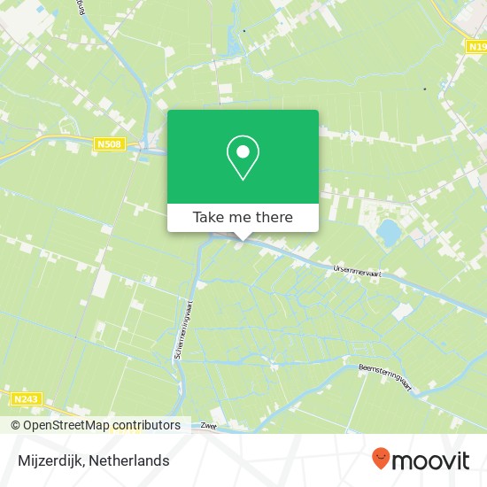 Mijzerdijk map