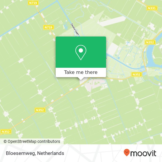 Bloesemweg Karte