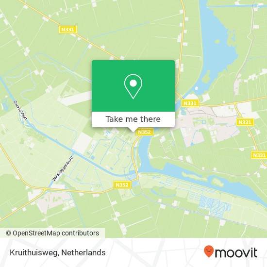 Kruithuisweg map