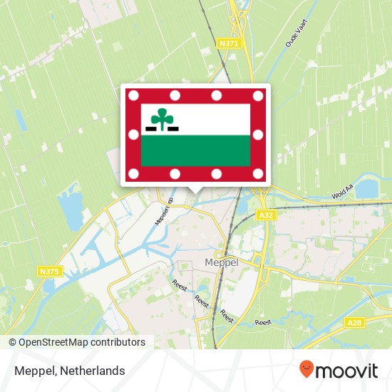 Meppel map