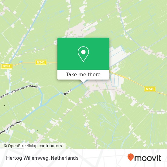 Hertog Willemweg map