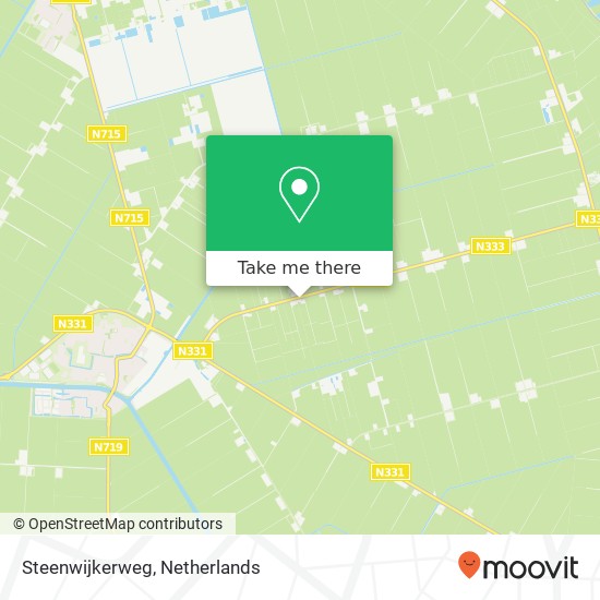 Steenwijkerweg Karte