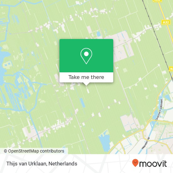 Thijs van Urklaan map