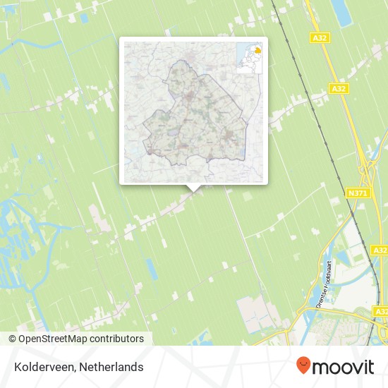 Kolderveen map