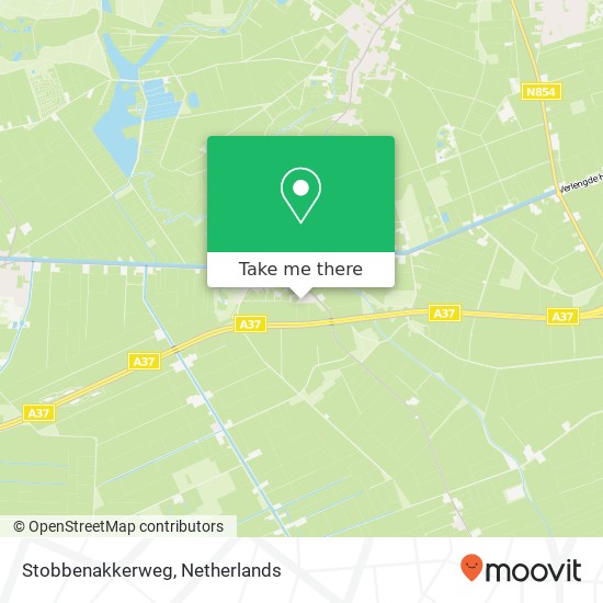 Stobbenakkerweg Karte