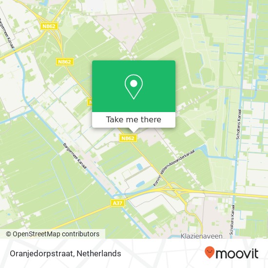 Oranjedorpstraat map