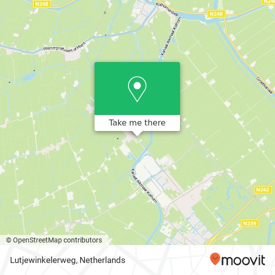 Lutjewinkelerweg Karte