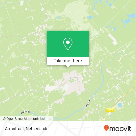 Armstraat map