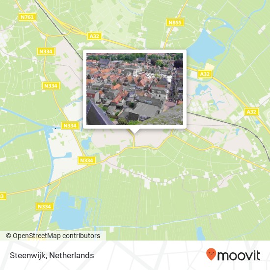 Steenwijk Karte