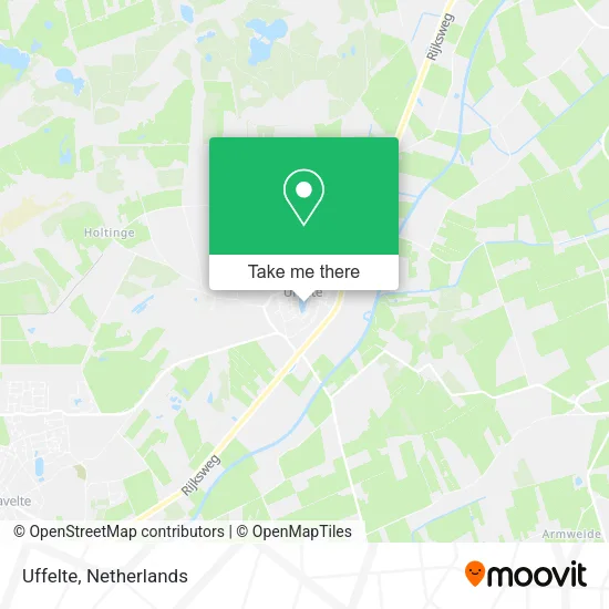 Uffelte map