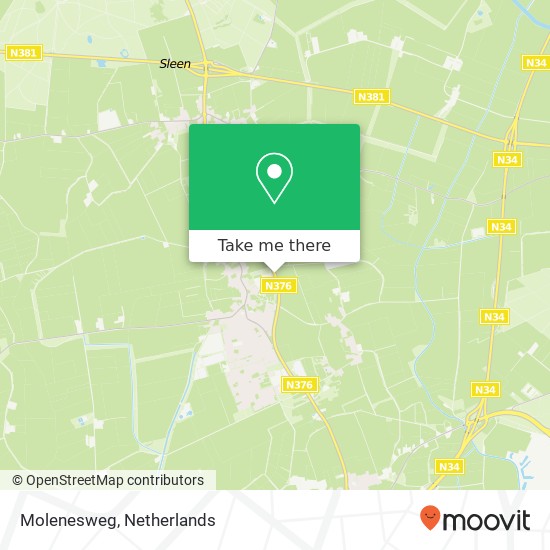 Molenesweg map