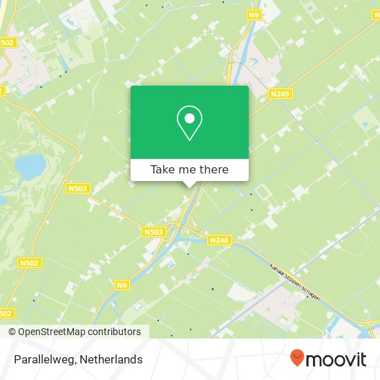 Parallelweg map