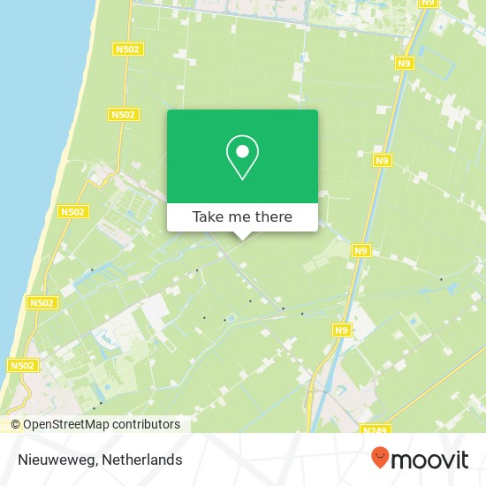 Nieuweweg map