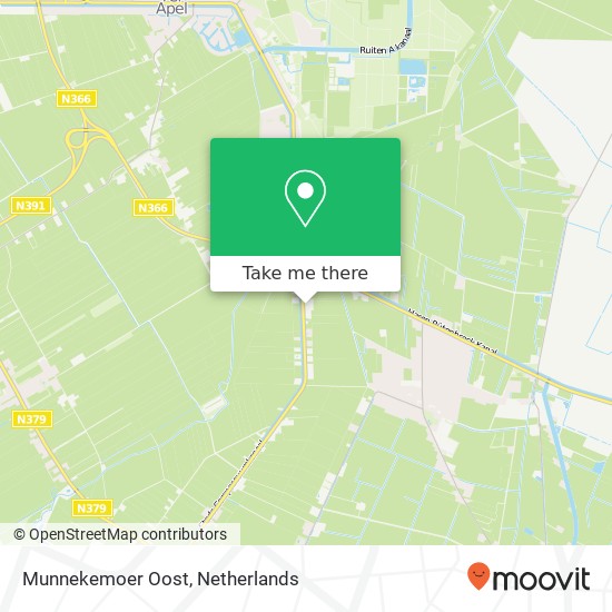 Munnekemoer Oost map