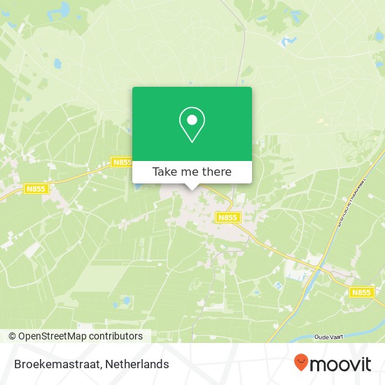 Broekemastraat map