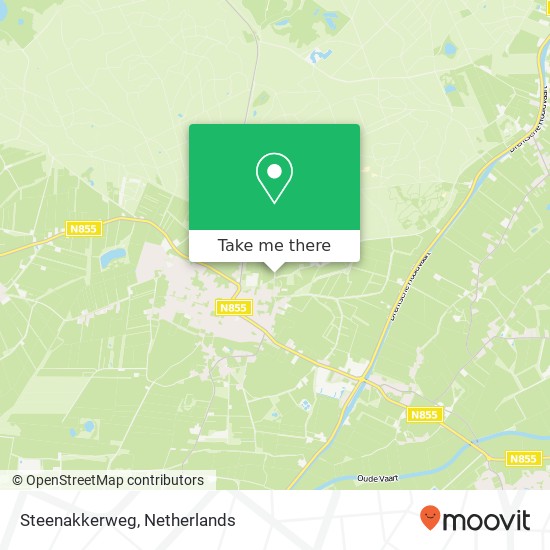 Steenakkerweg map