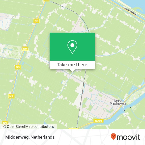 Middenweg map